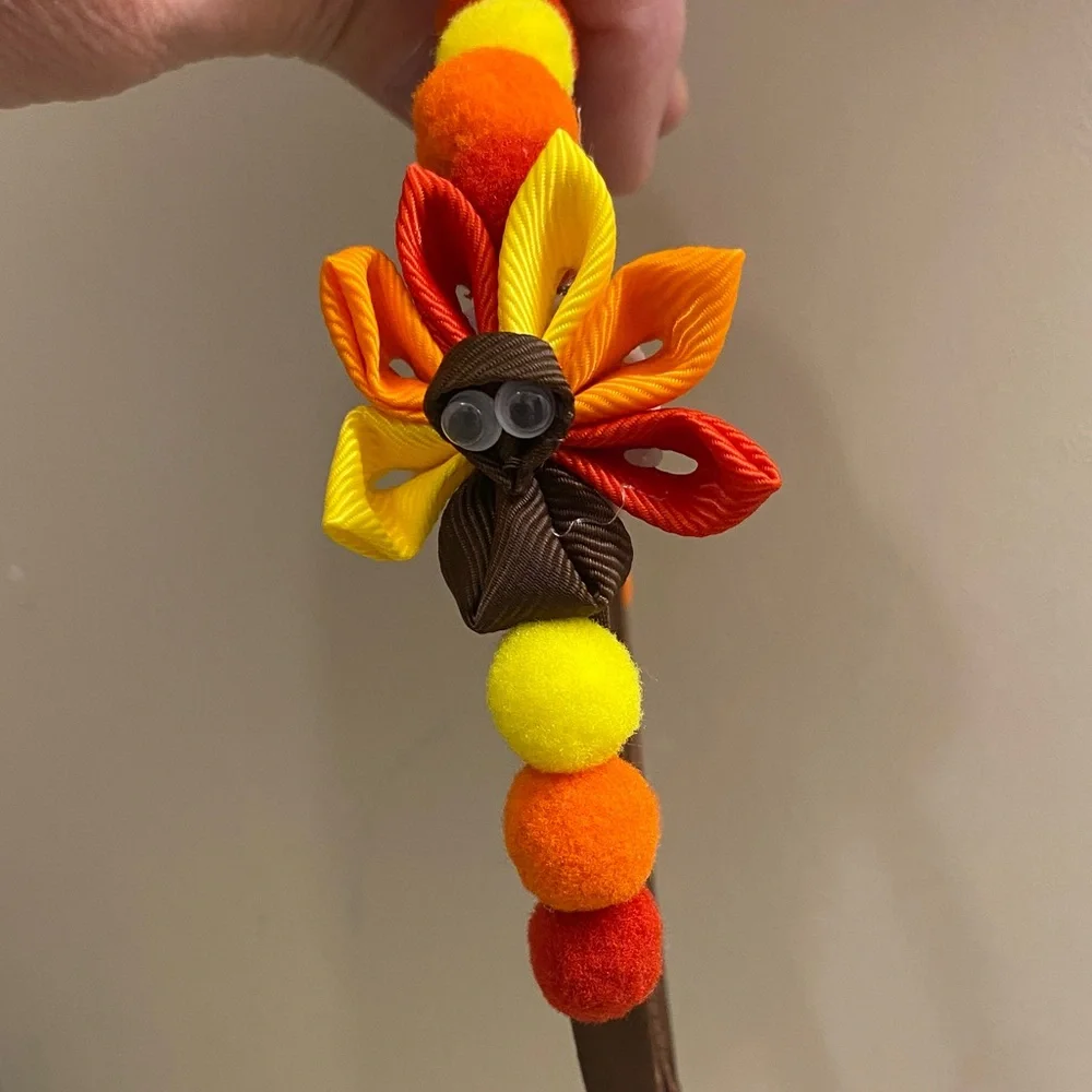 Fall themed Colorful Hair Accessories Set